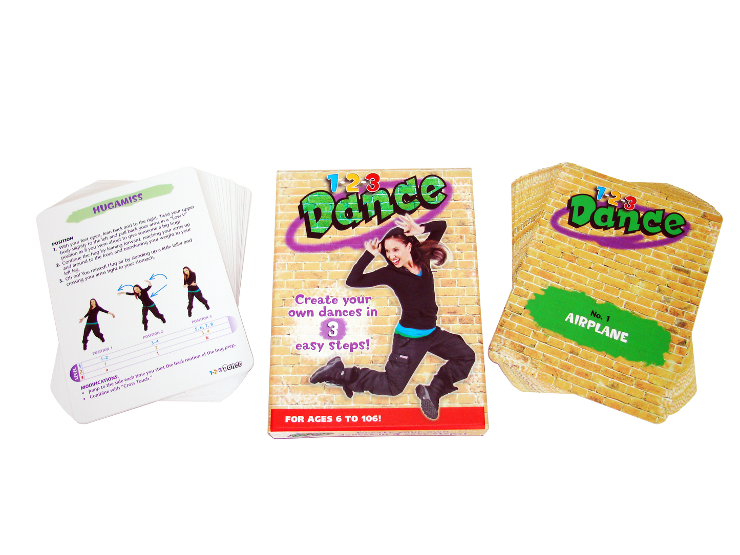 1-2-3 Dance + Skill Card Template