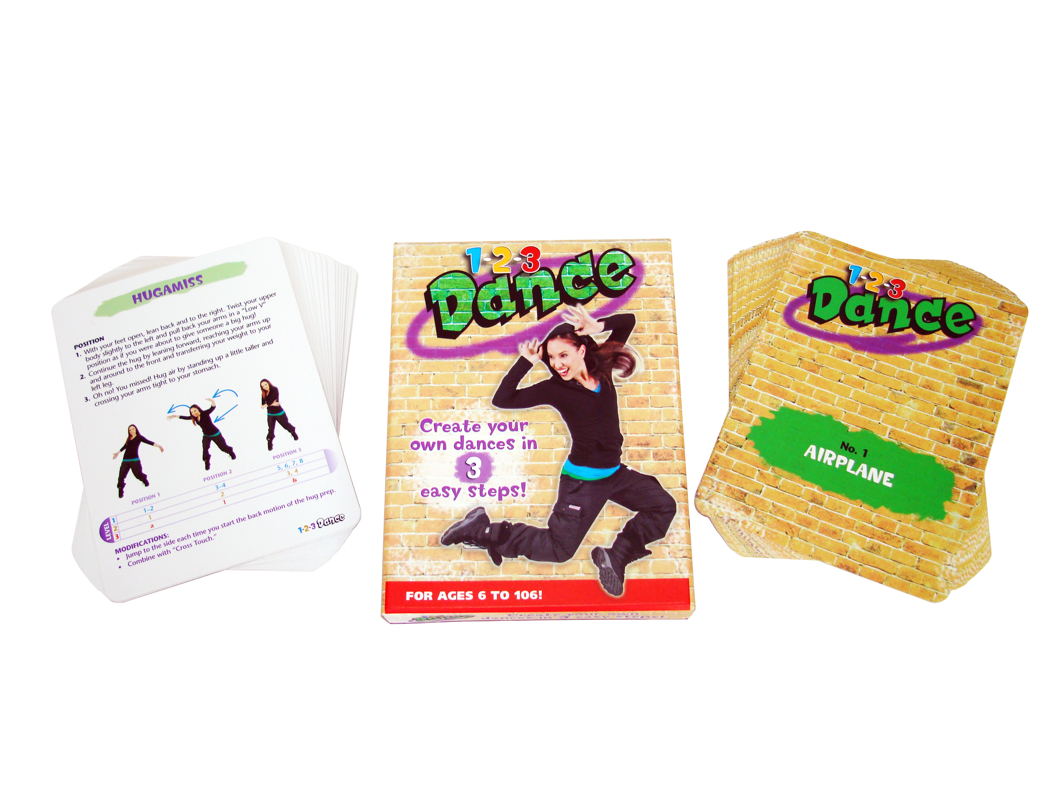 123 Dance + Skill Card Template InspireCreateEducate